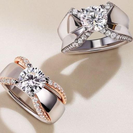 Vintage Zirconia Bow Ring