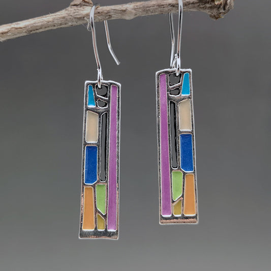 Colorful Vintage Earrings