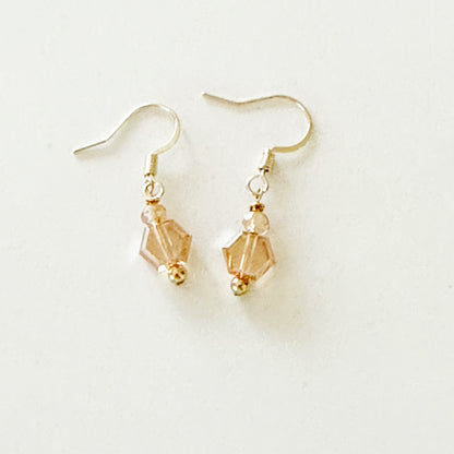 Pamina Honeycomb Glass Bead Earrings