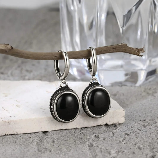 Vintage Midnight Charm Earrings